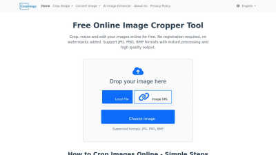 Crop Image - AI tool for Design Tools