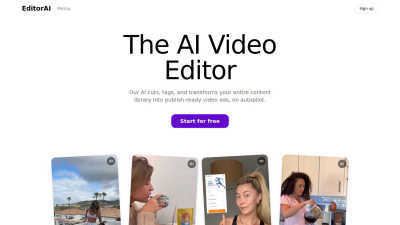 EditorAI - AI tool for Content Creation