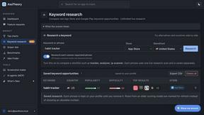 AsoTheory - tool for Analytics & Data