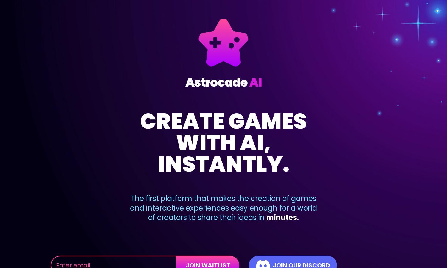 Astrocade Website