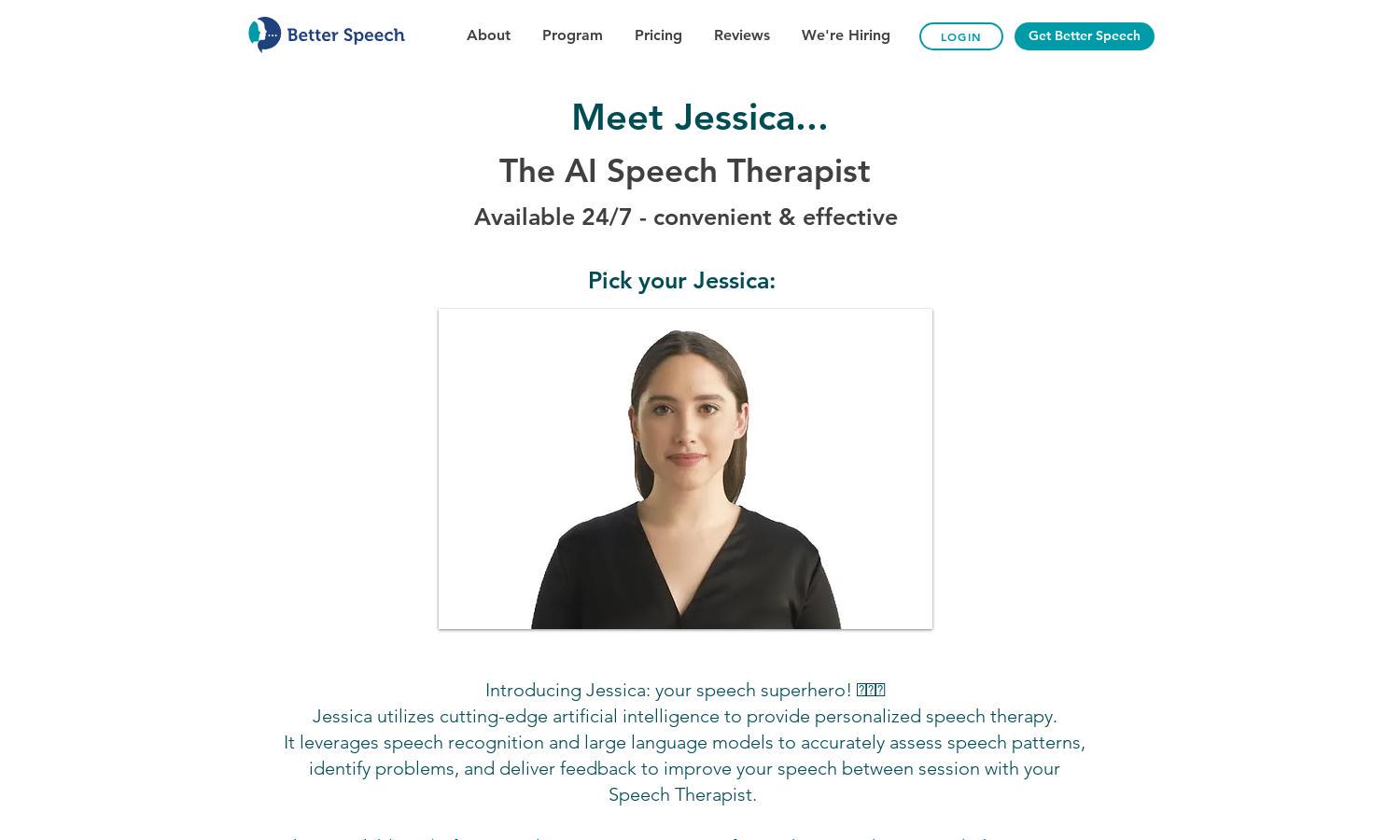 Better Speech Website