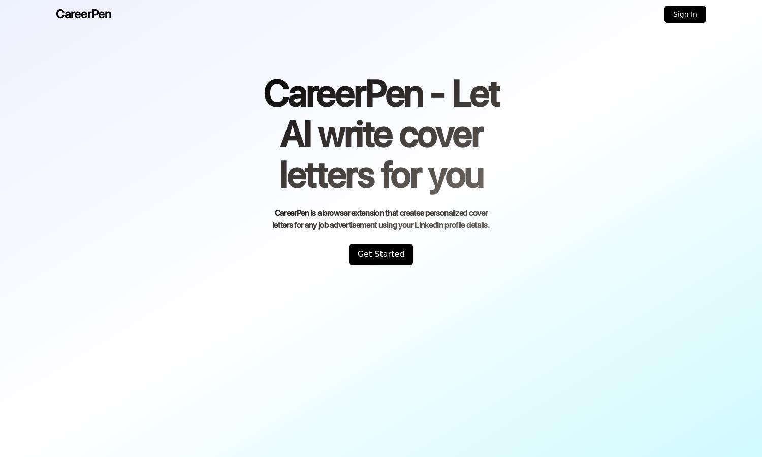 CareerPen Website