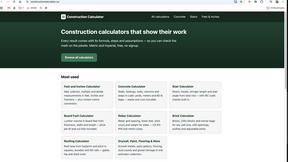 Construction Calculator - tool for Education & Learning