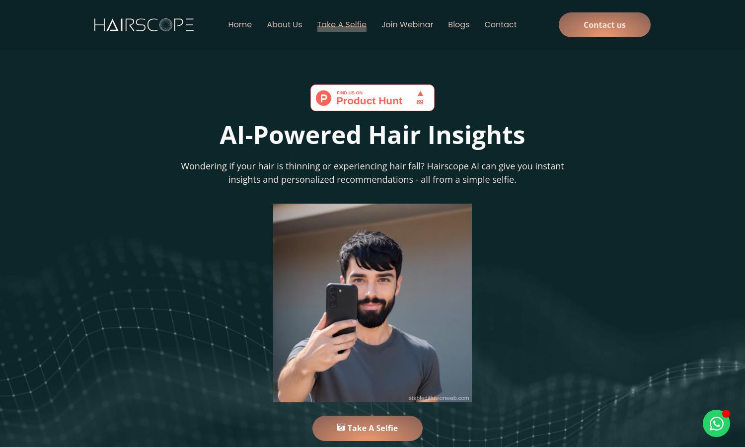 Hairscope Website