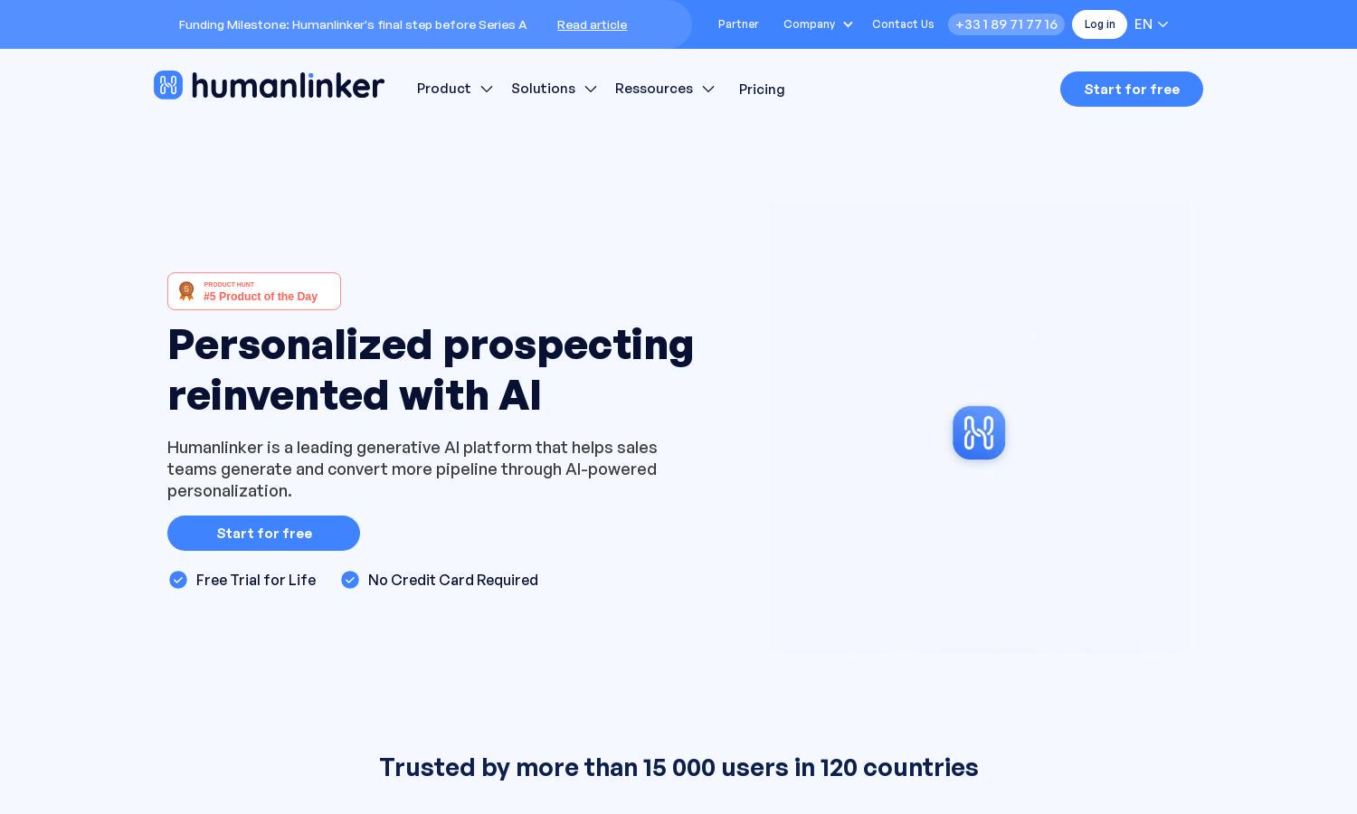 Humanlinker Website