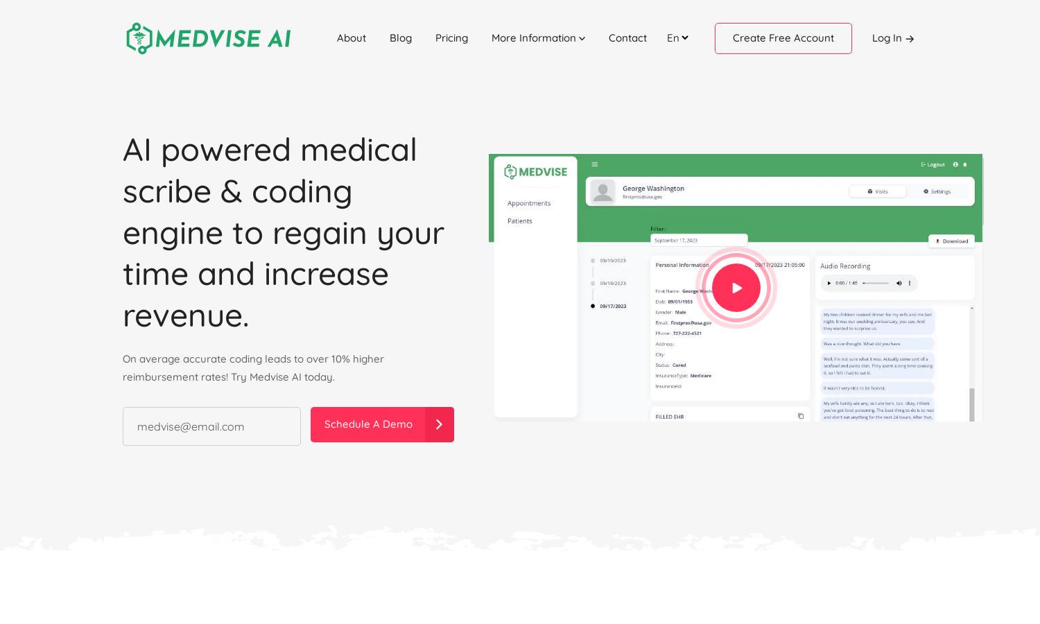 Medvise Website