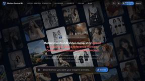 Motion Control AI - tool for Content Creation
