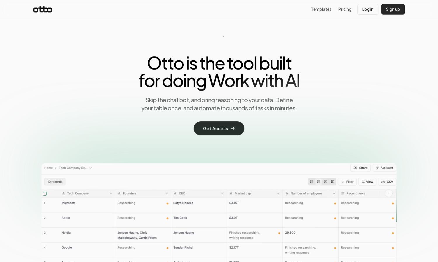 Otto Website