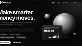 Quotelyo - tool for Personal Finance