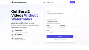 Sora 2 Without Watermark - tool for productivity
